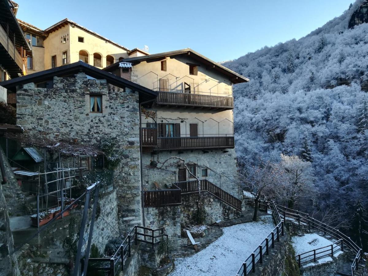 La Tana Del Tasso Rooms&Breakfast Camerata Cornello Eksteriør billede